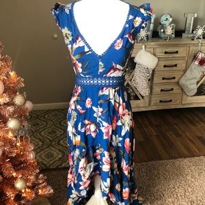 Say yes to the dress high low open back medium